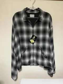 【新品】TOWNCRAFT / 50s ロカビリーレーヨンジャケット グレー　M