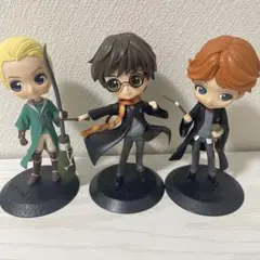 ハリー・ポッター フィギュア ハリーロンマルフォイQposket 3体セット