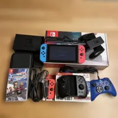 Nintendo Switch 本体 ゲームソフト、他付属品ありのサムネイル