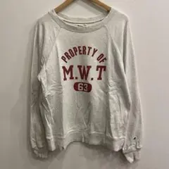 【R737】 Champion スウェット サイズXL ホワイト