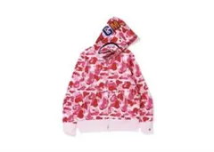 BAPE エイプ シャークパーカー ピンク レア