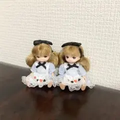 リカちゃん　2体セット 不思議の国のアリス　ミキちゃんマキちゃん
