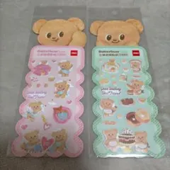 新品 Butterbearバターベア　ステッカー シール