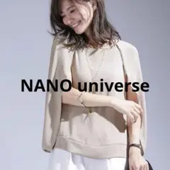 NANO universe ケープスリーブ ブラウス