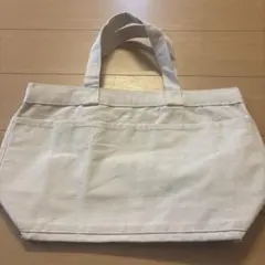無印良品キャンバス地 トートバッグ アイボリーのサムネイル