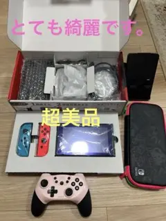 Nintendo Switch 本体 新型モデル　付属品プラス　　　美品
