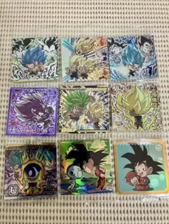 ドラゴンボールウエハースシール 9種