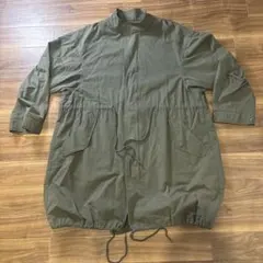センスオブプレイス モッズコート カーキ F オーバーサイズ ミリタリー Y2K