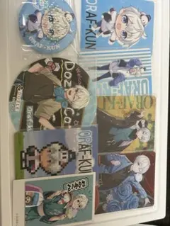 ドズル社　おらふくん缶バッジ・カード・コースター