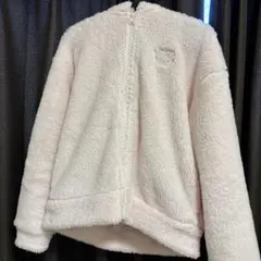 新品タグ付き☆ ハローキティ ボアパーカー ユニセックスLサイズ 