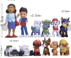 パウパトロール ミニフィギュア　12体セット