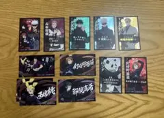 呪術廻戦　ばかうけステッカー　12枚セット