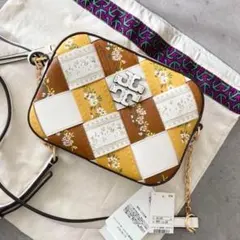 タグ付き未使用！　トリーバーチ　ショルダーバッグ　パッチワーク☆