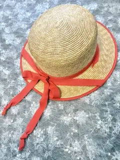 カオリノモリ　カンカン帽　麦わら帽子