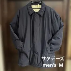【お値下げ】サタデーズニューヨーク　紺色中綿いりコート　Mサイズ