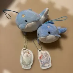 みいるか　 ぬいぐるみ マスコット 4点セットのサムネイル