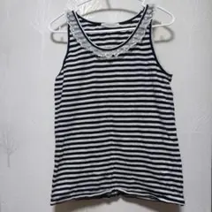 LOWRYS FARM ストライプ ノースリーブ