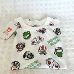 マリオ　ヨッシー　テレサ　Tシャツ　120 新品　総柄　スーパーマリオ