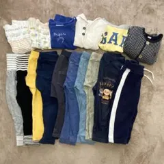 男の子 90 まとめ売り 16点　長袖　長ズボン　トップス　ボトムス　パジャマ