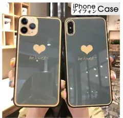 iPhone 11ケース 強化ガラス  かわいい e540