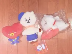 BT21 RJ TATA ぬいぐるみ 3点セットのサムネイル