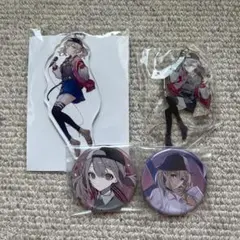 プロセカ　小豆沢こはね　cd特典　缶バッチ　アクリルキーホルダー　アクキー