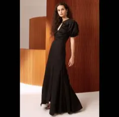 ワンピース ドレス リゾート 黒