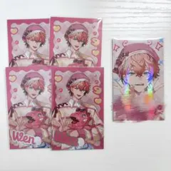 赤城ウェン / にじさんじ 【ぎゃうるふ】ランダムチェキ風カード ぎゃうver