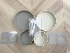 ogmor amor アモア シリコンプレート ボール スプーンフォークセット