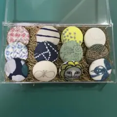 ハンドメイド☆ミナペルホネン☆ブローチセット