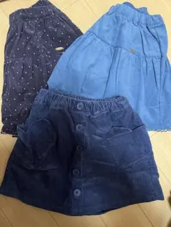 petit mainプティマイン　スカパン120 激安3点セット