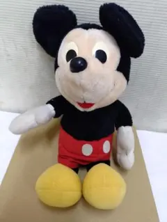 最終処分前価格　ヴィンテージ　80年代　ミッキーマウス ぬいぐるみ