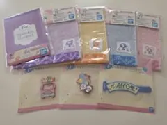 おジャ魔女どれみ一番くじ タオル ラバーコレクション ステーショナリーセット