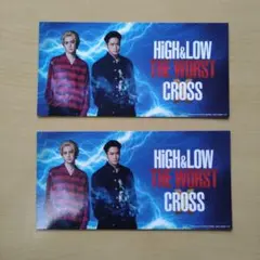 HiGH&LOW THE WORST X 入場者特典　2枚セット