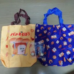 【未使用】パンどろぼう めじるしアクセサリー＆トートバッグ ＆ポーチセット