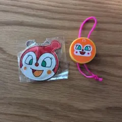 アンパンマン ドキンちゃん ネームタグ　タオル掛け