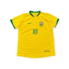 NIKE ブラジル代表　ユニフォーム　サッカーシャツ　ロナウジーニョ