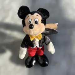 ディズニーランド 35周年 ぬいぐるみバッチ　レトロ　ミッキーマウス　復刻版