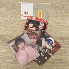 なにわ男子 HARD WORK 特典 トレカ キーホルダー