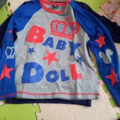 BABY DOLL ミッキー 長袖カットソー 140cm