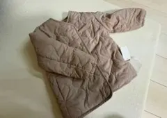 ノーカラー ブルゾン アウター 裏ボア 100サイズ （※色は写真2枚目）