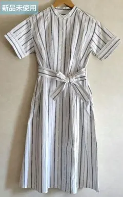 極美品✨近年✨アナイ アソートシャツラッフルスリーブ ワンピース