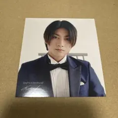 B&ZAI 本髙克樹　厚紙切り抜き　たて8.4cm×よこ7.6cm