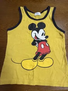 Disney ミッキーマウス タンクトップ イエローのサムネイル