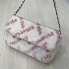 サマンサタバサ★ファー素材 クラッチバッグ
