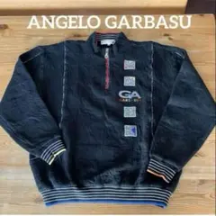 ANGELO GARBASUS ハーフジッププルオーバー　トレーナー