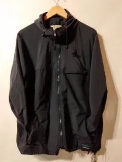 80s L.L.Bean フード付きナイロンジャケット 紺 USA製