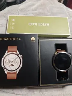 【箱付き】HUAWEI WATCH GT 4 [46mm] ブラウンレザーのサムネイル
