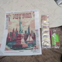 ダイヤモンドアートキット NEW YORK GX1565