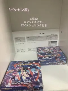 「ポケセン産」MEAG ニンジャスピナー2BOX シュリンク付き